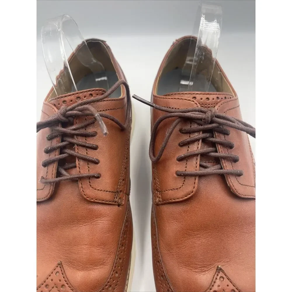 Cole Haan Men’s OriginalGrand Wingtip Oxford Shoes Brown‎ Leather C26471 Sz 13 M